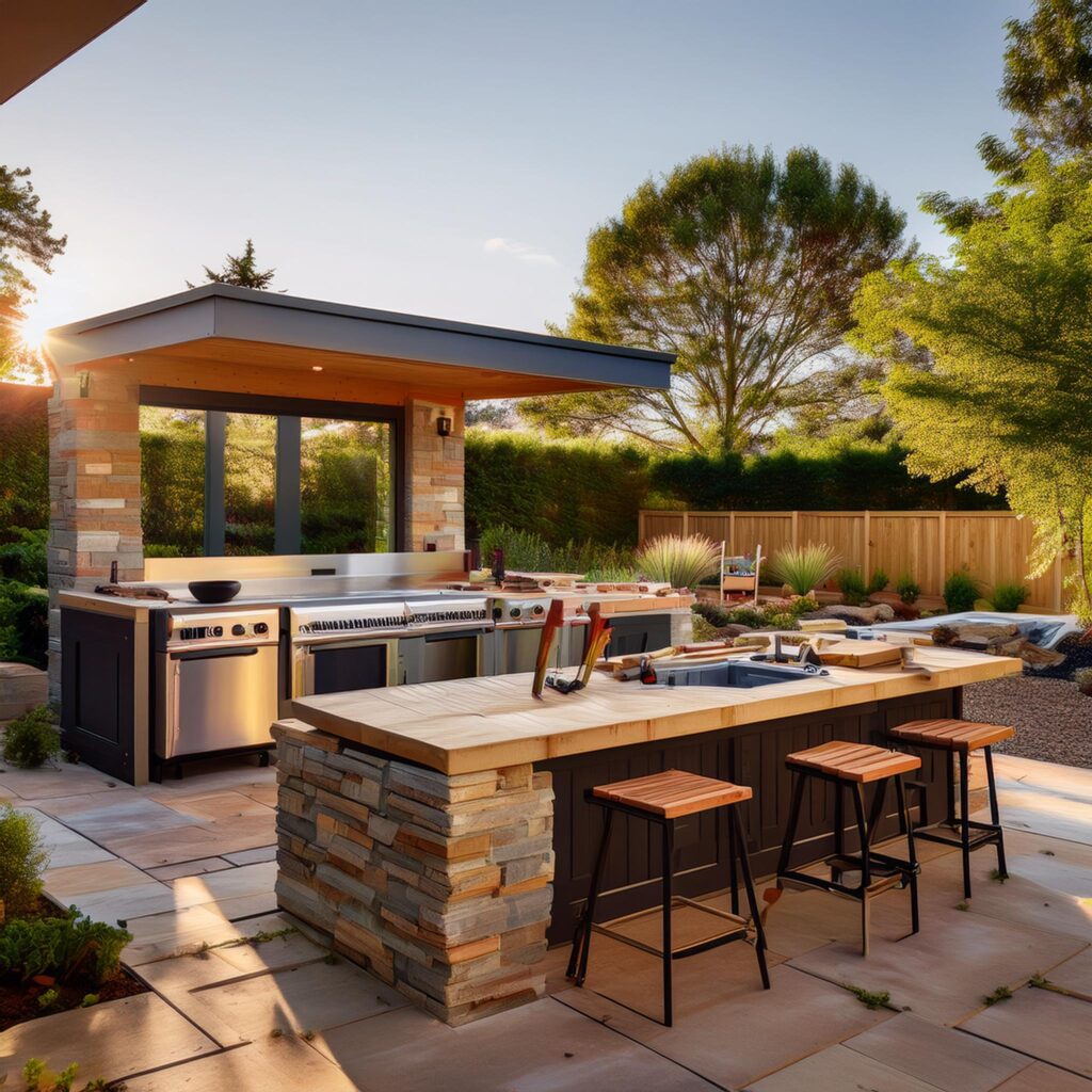 Transform Your Backyard with an Ultimate DIY Outdoor Kitchen