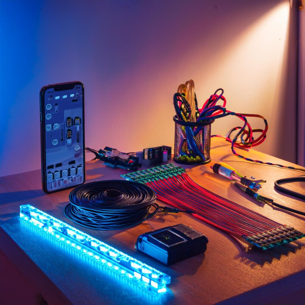 how to make DIY Smart Lighting to Illuminate Your Walls