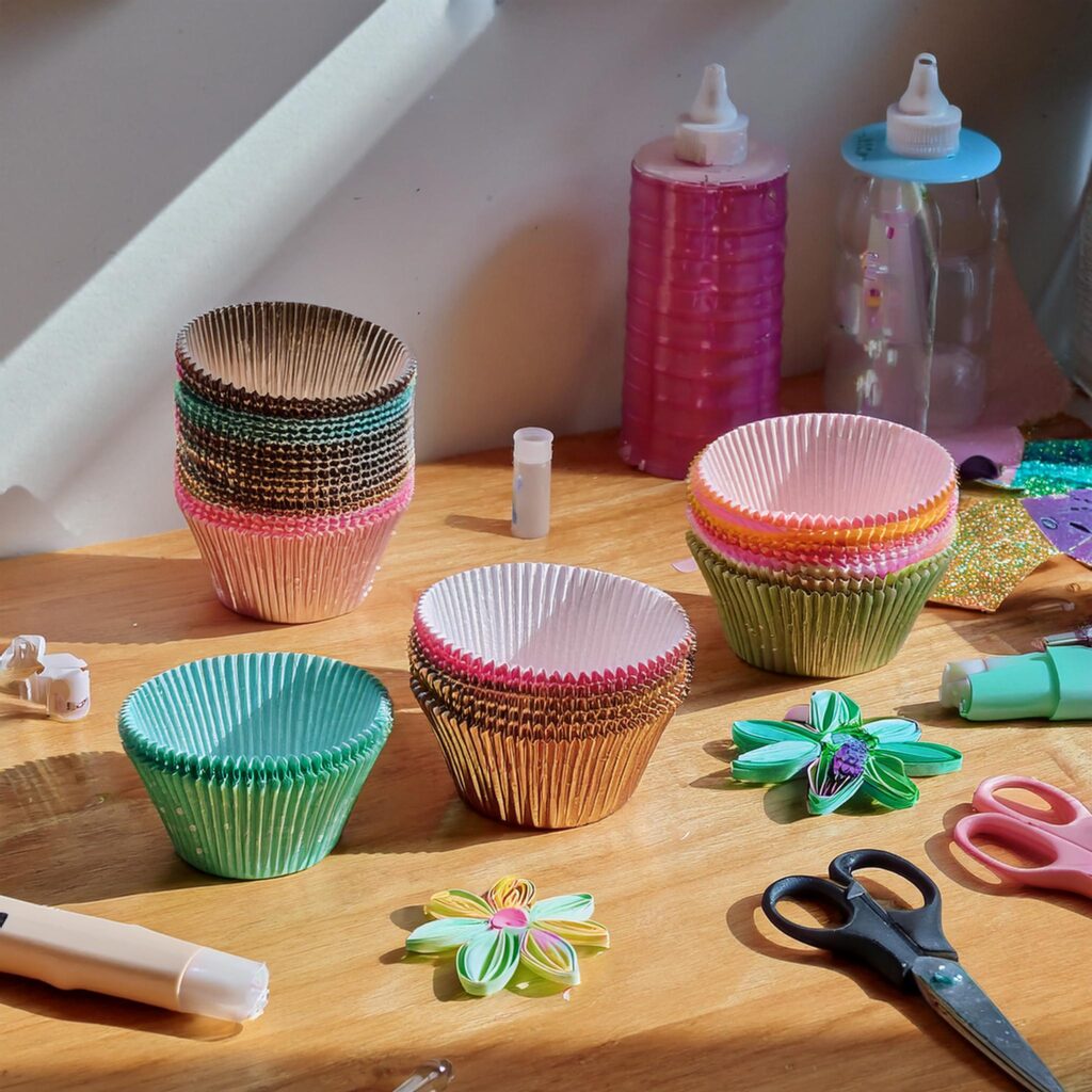 how to make Cupcake Liner Crafts: Fun, Easy, and Fabulous DIY Projects You'll Love