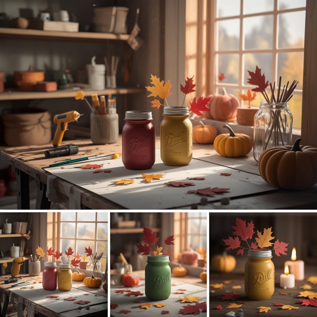 Easy DIY Apple Mason Jar Crafts for Beautiful Fall Decor