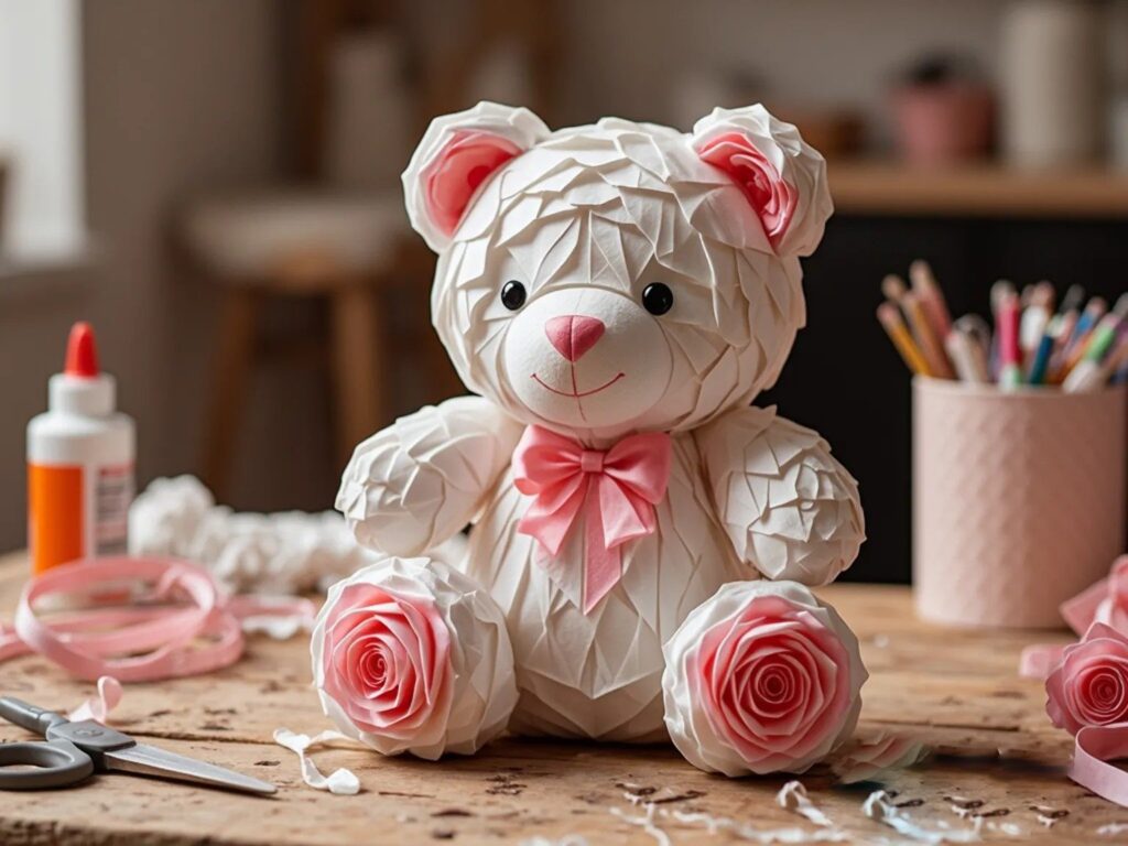 Rose Teddy from Everyday Materials