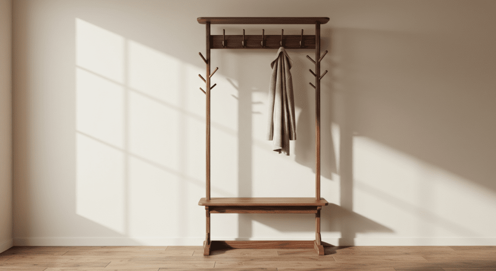 How to Make a DIY Coat Rack With Shelf