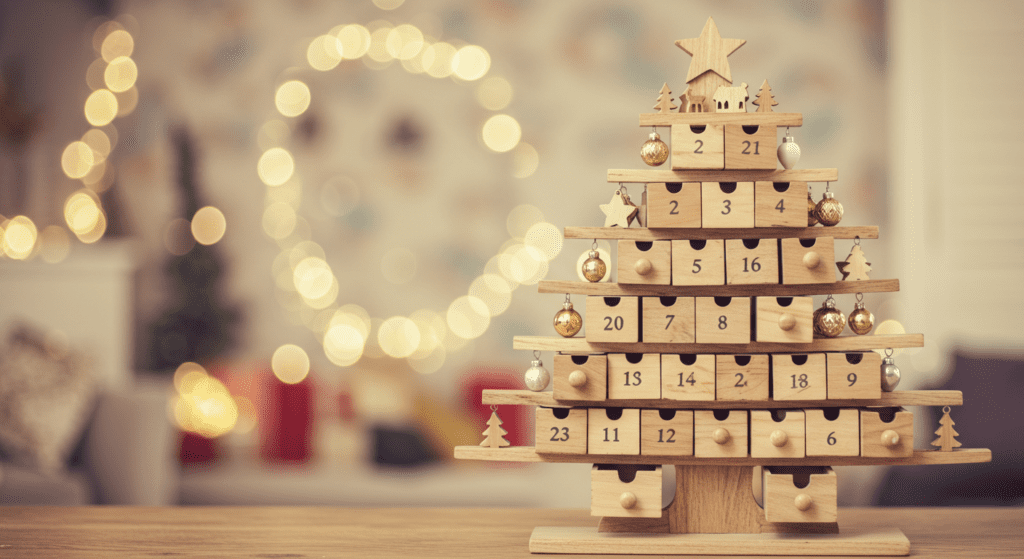 How to Build a Reusable Advent Calendar Tree for the Holidays