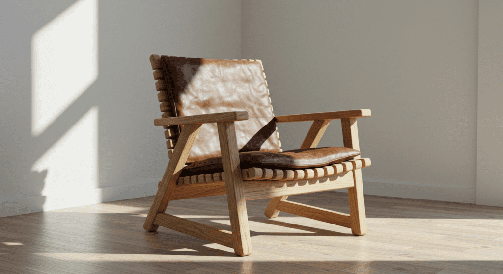 how to make a Stylish DIY Wooden Dowel Chair