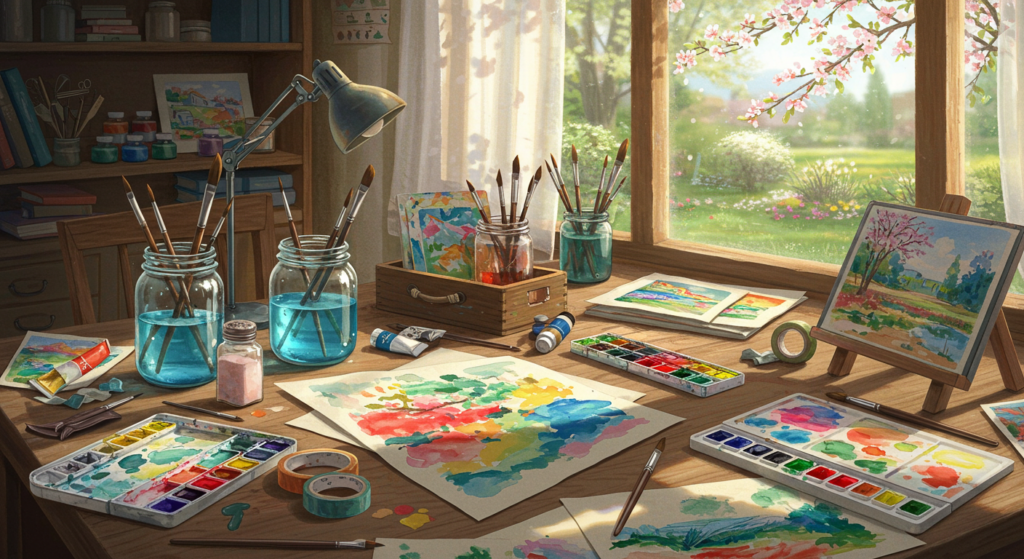 how to make 10 Inspiring Watercolor Art Projects for Kids