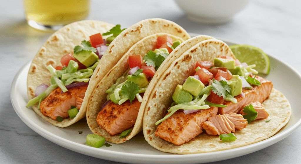 Salmon Tacos