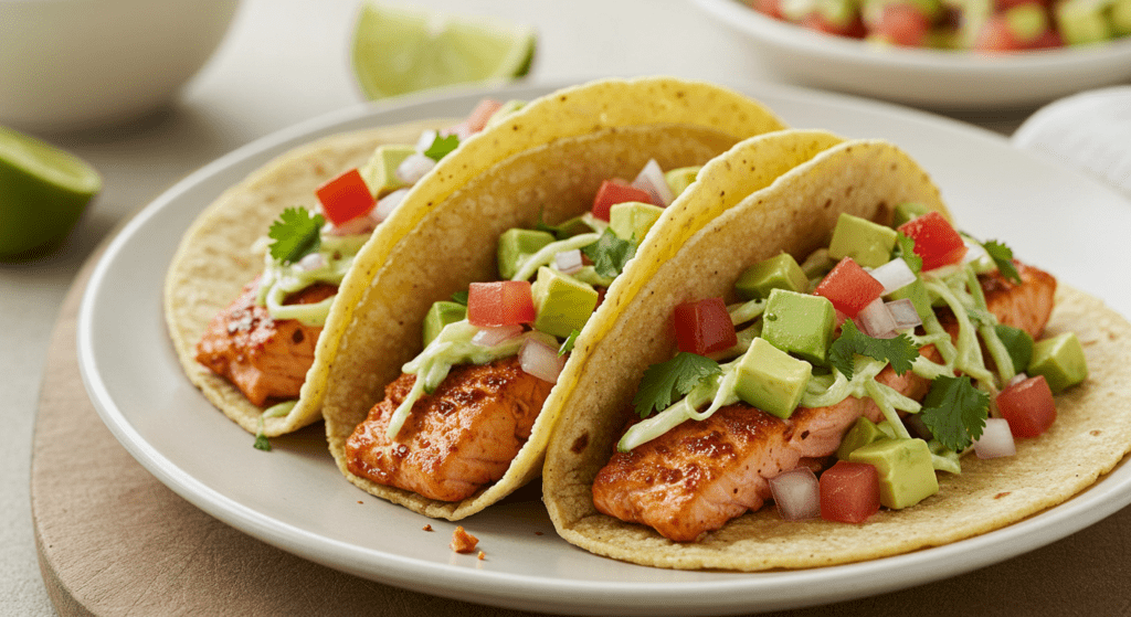 Salmon Tacos