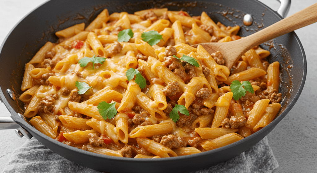 One-Pan Taco Pasta