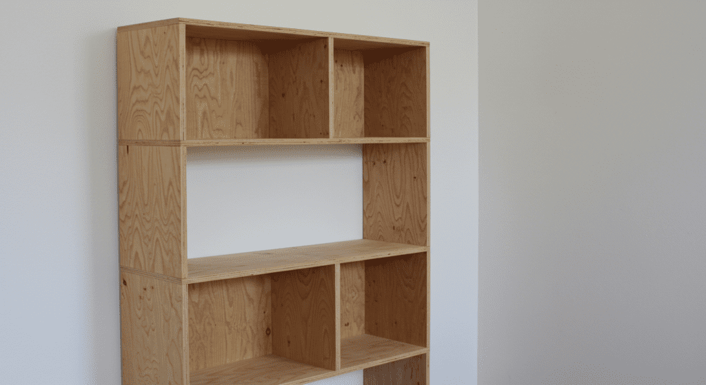 Plywood Bookshelf