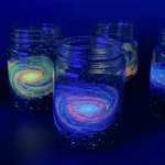 Glow-in-the-Dark Galaxy Jars