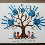 Family Handprint Tree Keepsake