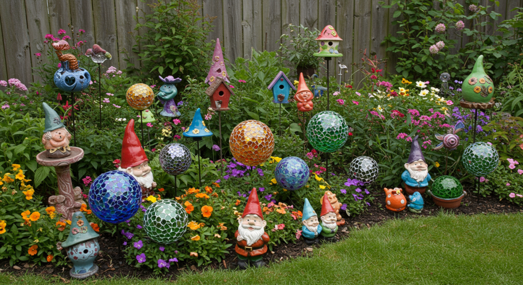 Colorful Garden Decorations